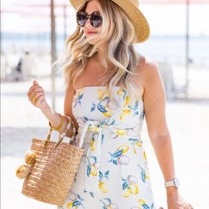 morning lavender Other - Lemon print strapless jumpsuit morning lavender Other - Lemon print strapless jumpsuit